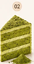 Cốt bánh matcha
